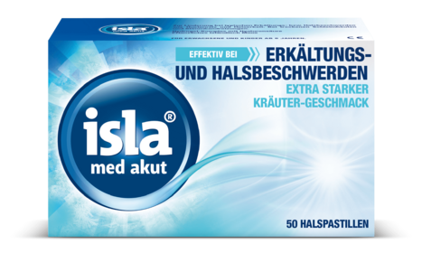 Packshot isla<sup>®</sup> med akut 50er